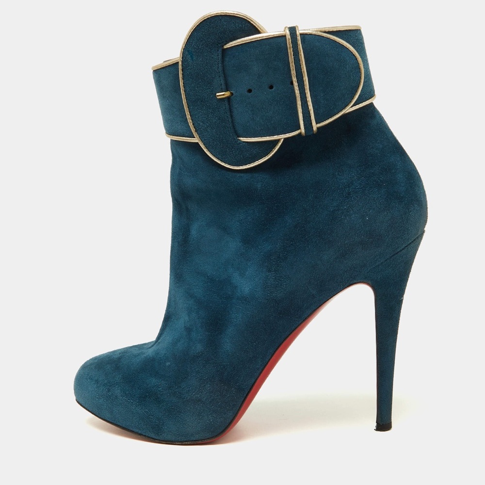 Authentic Christian Louboutin trottinette 140 suede